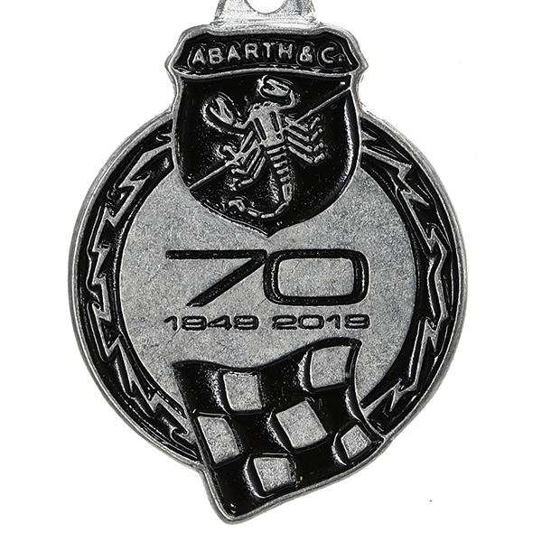 ABARTH 70 anni Memorial Keyring