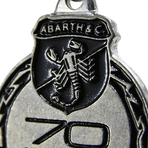 ABARTH 70 anni Memorial Keyring