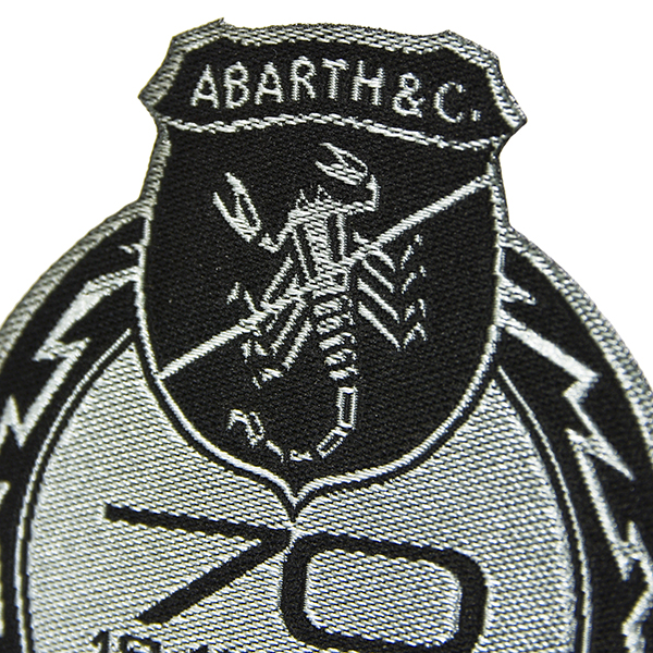 ABARTH Official 70th Anniversary Emblem Patch