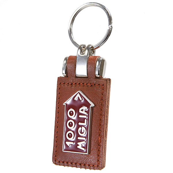 1000 MIGLIA Official Leather Keyring