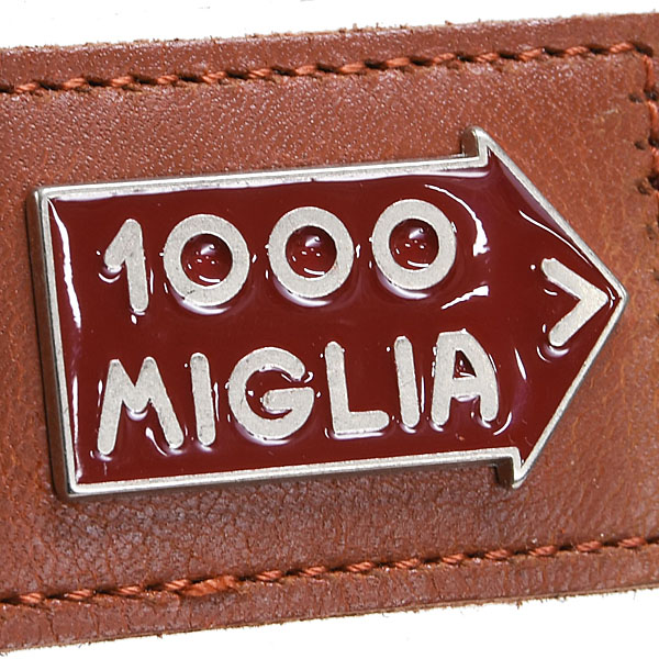 1000 MIGLIA Official Leather Keyring