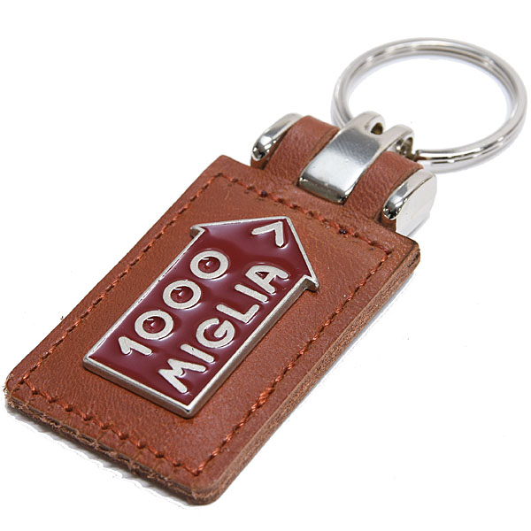 1000 MIGLIA Official Leather Keyring