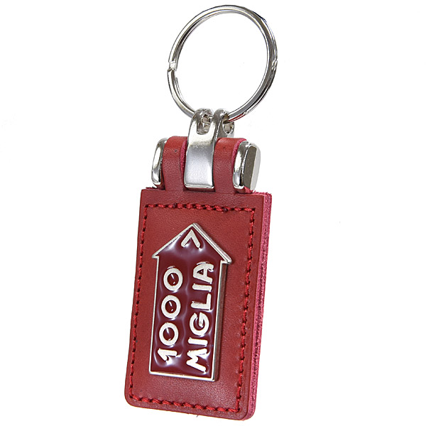 1000 MIGLIA Official Leather Keyring