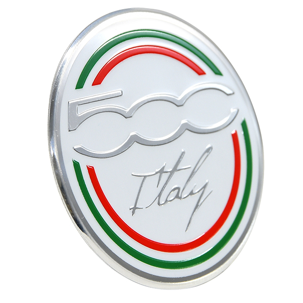 FIAT Genuine 500 ITALY B piller Emblem