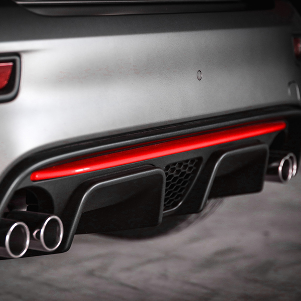 ABARTH 595/695(2016~Sr.4)Rear Bumper Insert(Red)<br><font size=-1 color=red>04/24到着</font>