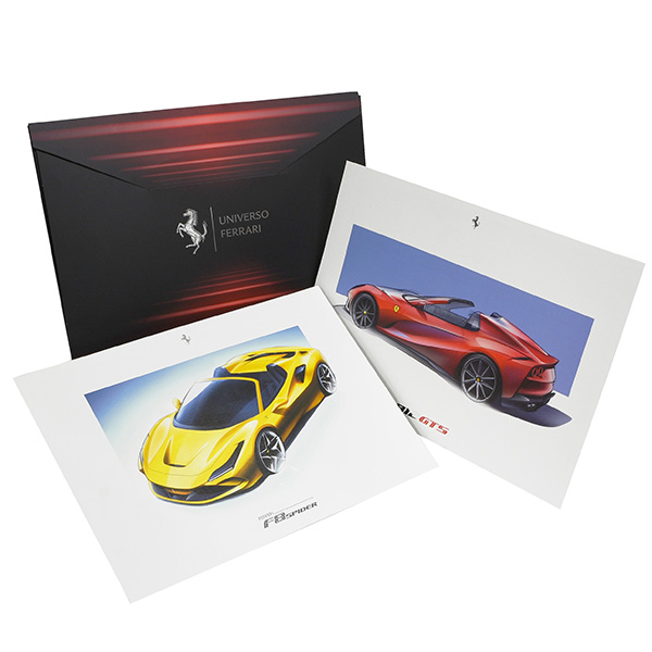 Ferrari F8 spider&812GTS lithographe for VIP Guest