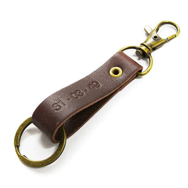 ABARTH Classiche Leather Keyring