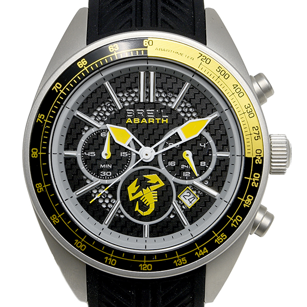 ABARTH Chronograph Watch(TW1694/Yellow) by BREIL