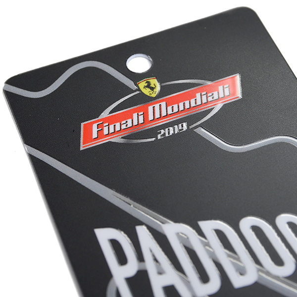 Ferrari Finali Mondiali Sticker& Paddock Pass Set.