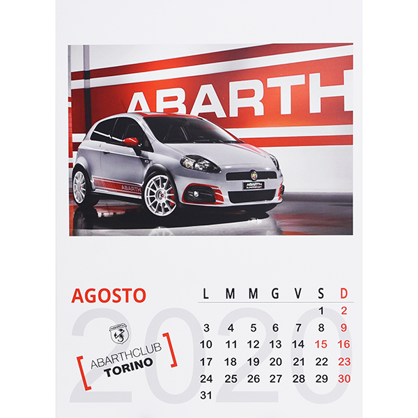 ABARTH CLUB TORINO Calender 2020