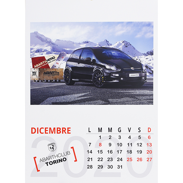 ABARTH CLUB TORINO Calender 2020