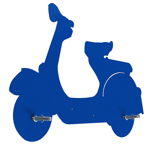 Vespa Official Wall hanger(Blue)