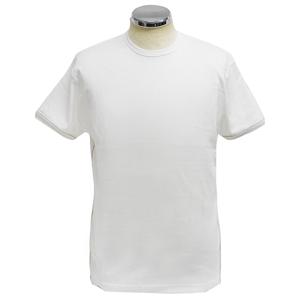 ABARTH Back Print T-Shirts(White)