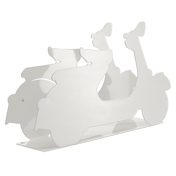 Vespa Official Letter Rack(White)