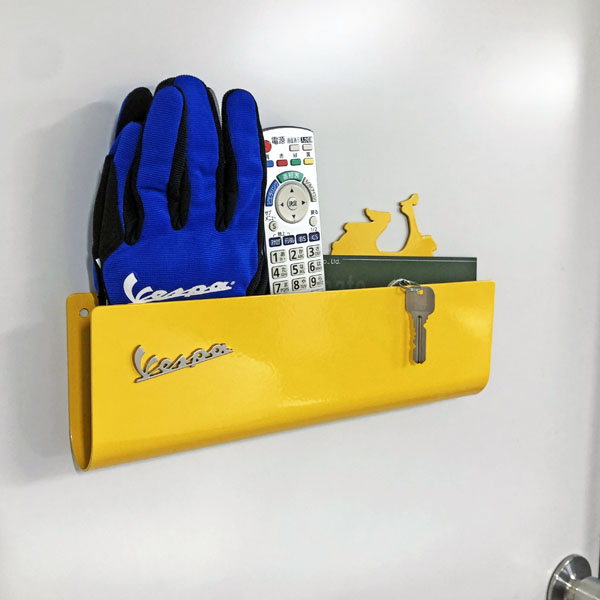 Vespa Wall Rack(Yellow)