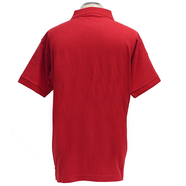 ABARTH Old Emblem Polo Shirts(Red)