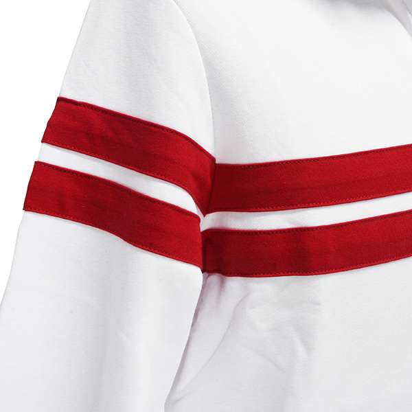 Vespa Zip-Up Sweat Shirts-Racing Sixty -(White)