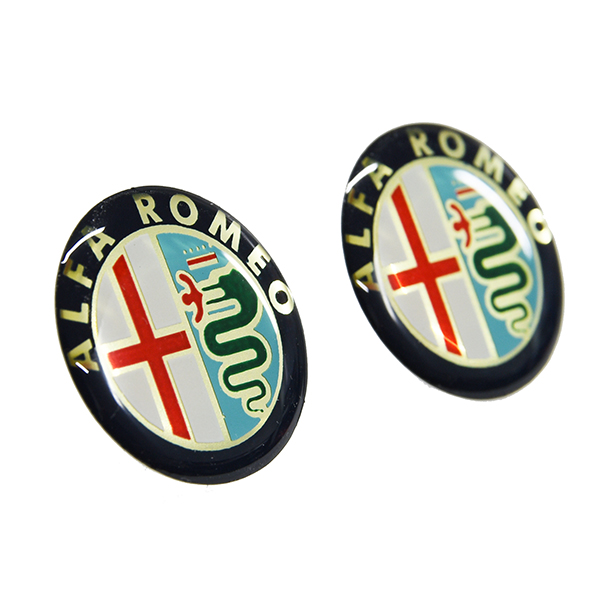 Alfa Romeo 3D Emblem Stickers(21mm/2pcs.)-21846-