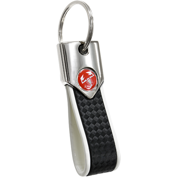 ABARTH Scorpion Keyring(Carbon Look)