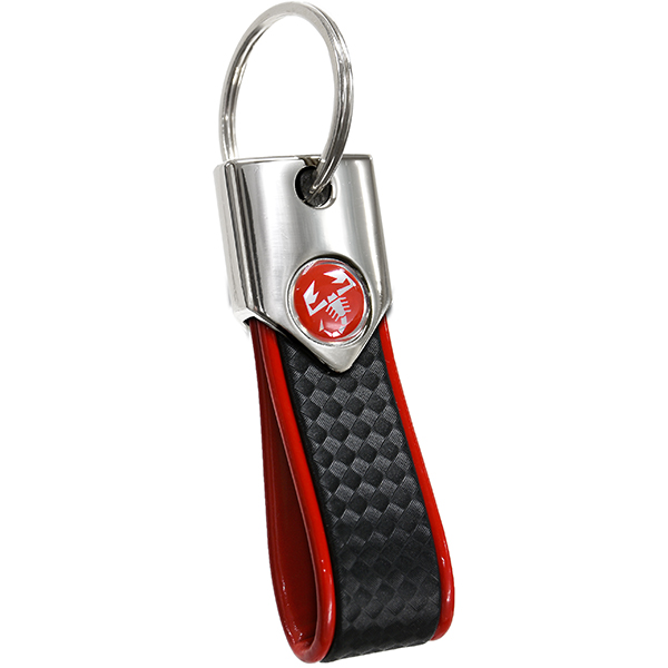 ABARTH Scorpion Keyring(Carbon Look)