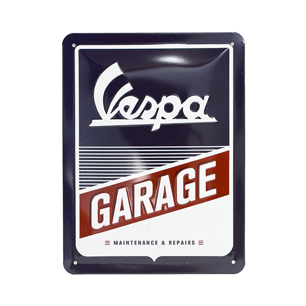Vespa Official Sign Boad-GARAGE-(Small)