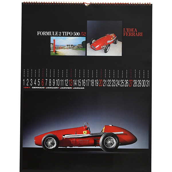 Ferrari Calender1991-L'IDEA Ferrari-