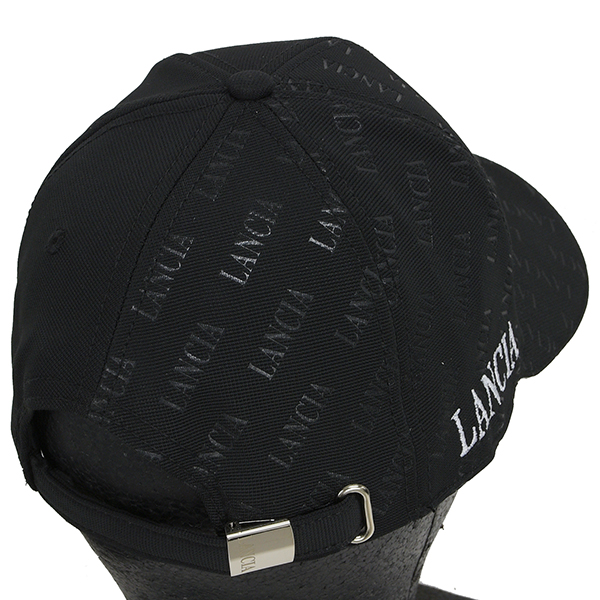 LANCIA Baseball Cap(Logo/Black)