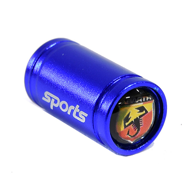 ABARTH Emblem Air Valve Cap(Blue)