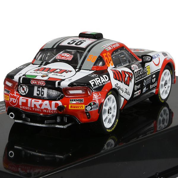 1/43 ABARTH 124 Rally Miniature Model-2019- (E.Brazzolli/M. Fenoli#56)