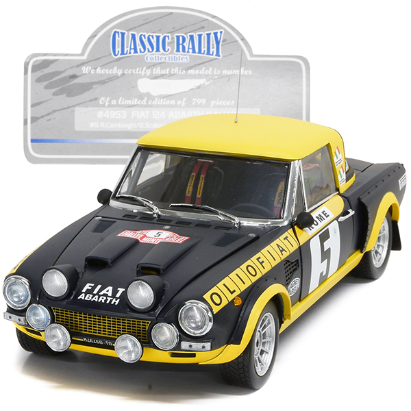 1/18 FIAT 124 ABARTH Rally ߥ˥奢ǥ-1976- (Monte-Carlo #5)