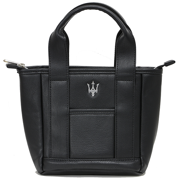 MASERATI Round Tote Bag(Black)