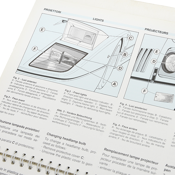 Ferrari F40 Technical Manual-European-(Original)