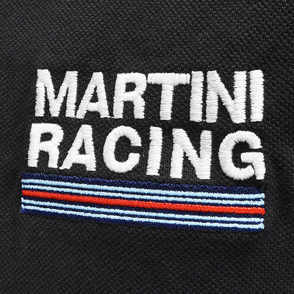 MARTINI RACING Polo Shirts-Sportline-(Black)