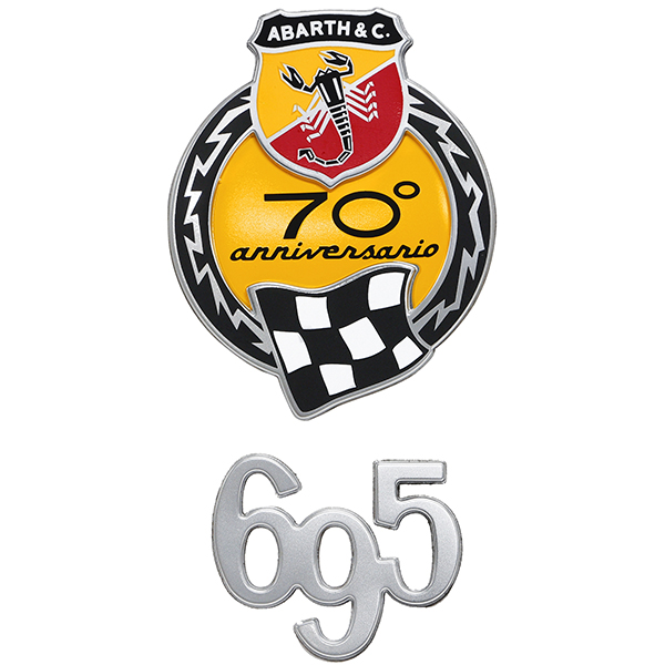 ABARTH Genuine 695 70th Anniversary Side Emblem