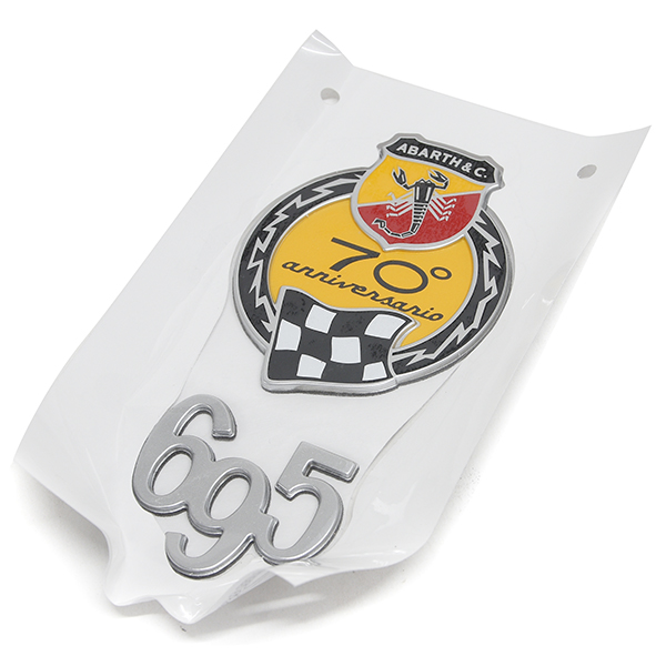 ABARTH Genuine 695 70th Anniversary Side Emblem