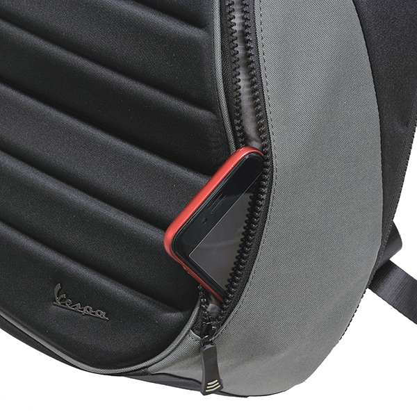 Vespa Official Back Pack(Black/Khaki)