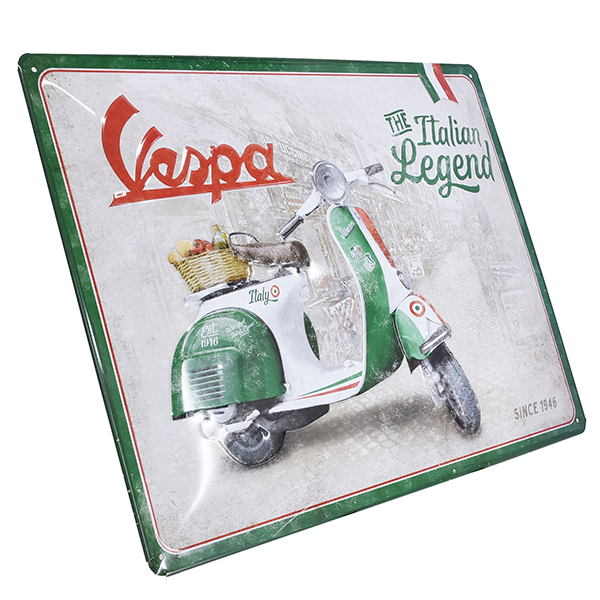 Vespa Official Sign Boad-Italian Legend-