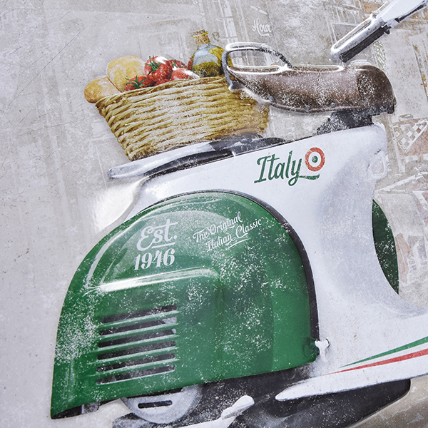 Vespa Official Sign Boad-Italian Legend-