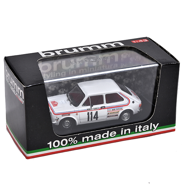 1/43 FIAT 127 1973 Rally Montecarlo Miniature Model #114