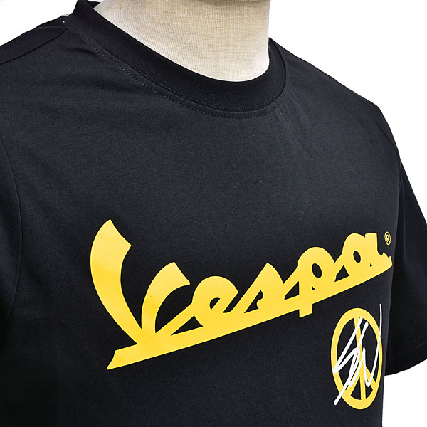 Vespa Sean Wotherspoon Collaboration T-shirts(Black)