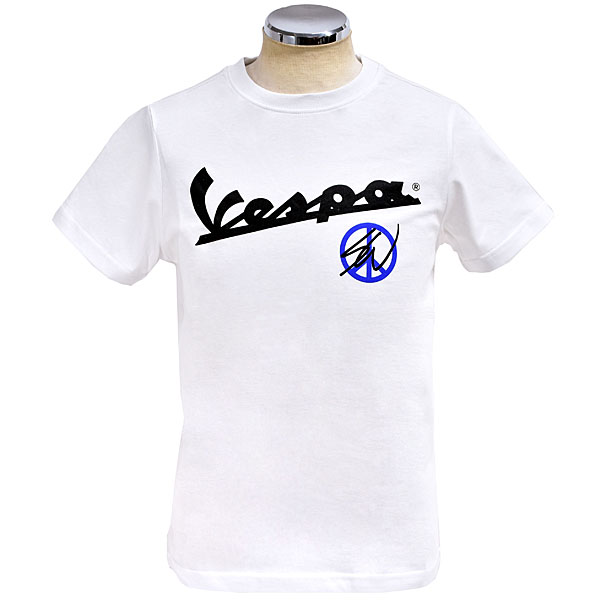 Vespa Sean Wotherspoon Collaboration T-shirts(White)