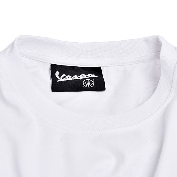 Vespa Sean Wotherspoon Collaboration T-shirts(White)