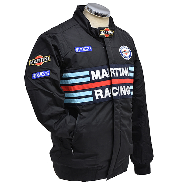 MARTINI RACING Official Bomber Jacket by Sparco(Black)