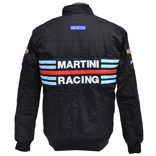 MARTINI RACING Official Bomber Jacket by Sparco(Black)