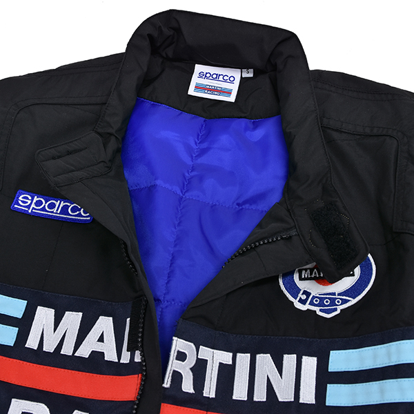 MARTINI RACING Official Bomber Jacket by Sparco(Black)