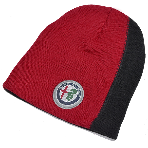 Alfa Romeo Bi Color Knitted Cap