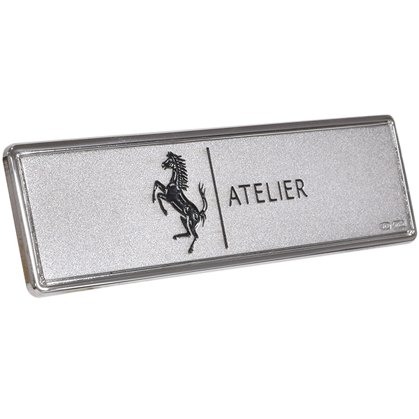 Ferrari Genuine ATELIER Interior Plate (Silver925)