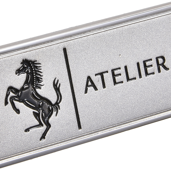 Ferrari Genuine ATELIER Interior Plate (Silver925)