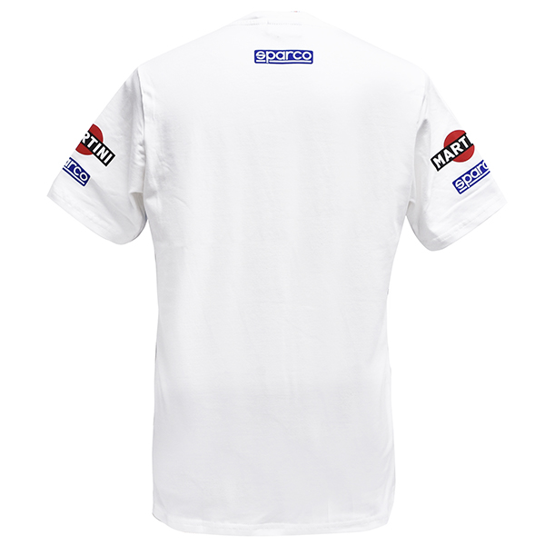 MARTINI RACING Official T-shirts(White) by Sparco