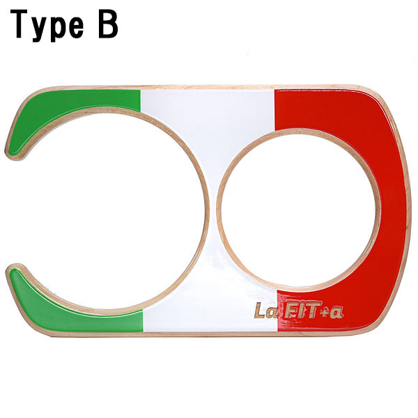 FIAT 500 (Series 4)Wooden Cafe Holder(Tricolor) by La FIT+a